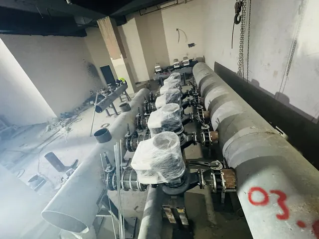 İzolasyonlu kolektör hattı